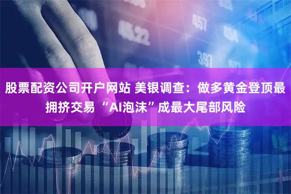 股票配资公司开户网站 美银调查:做多黄金登顶最拥挤交易 “AI泡沫”成最大尾部风险